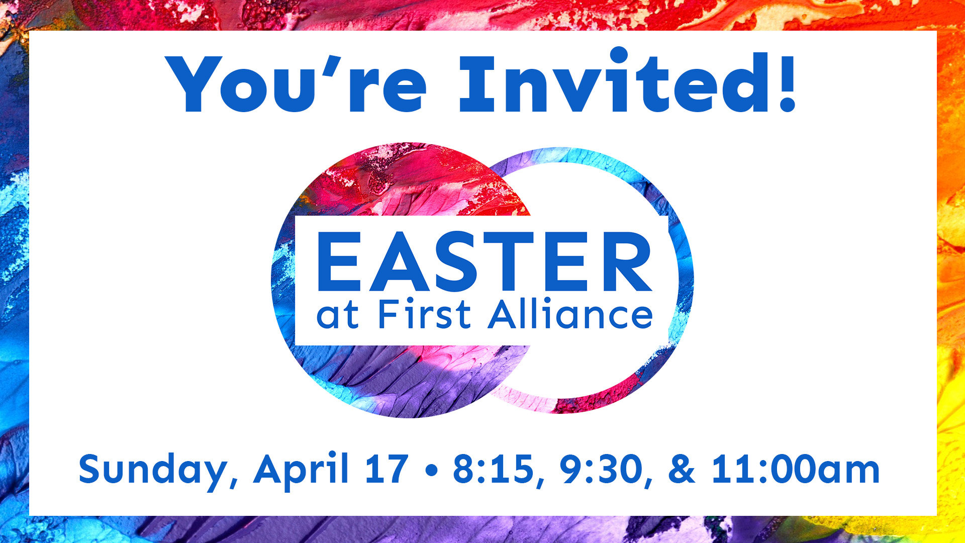 Join us for our Maundy Thursday and Easter services