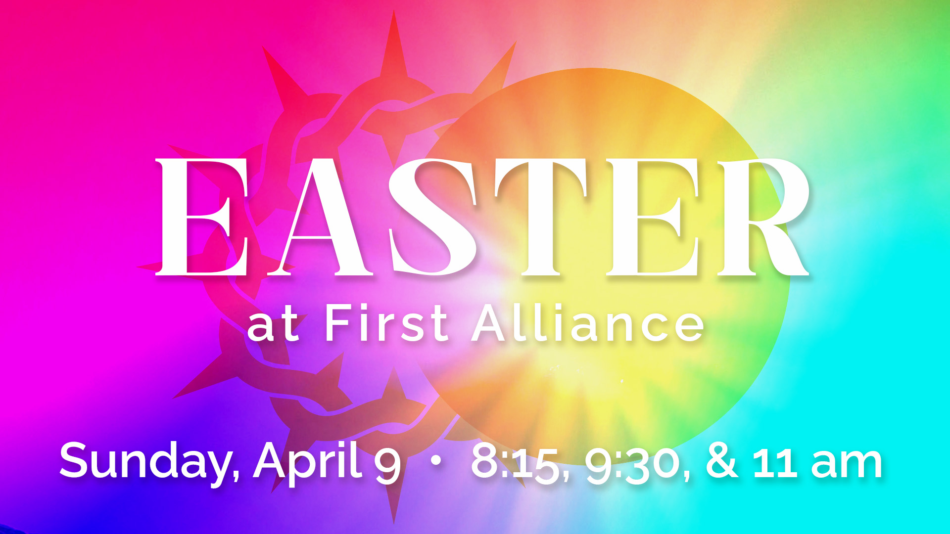 Join us for our Maundy Thursday and Easter services
