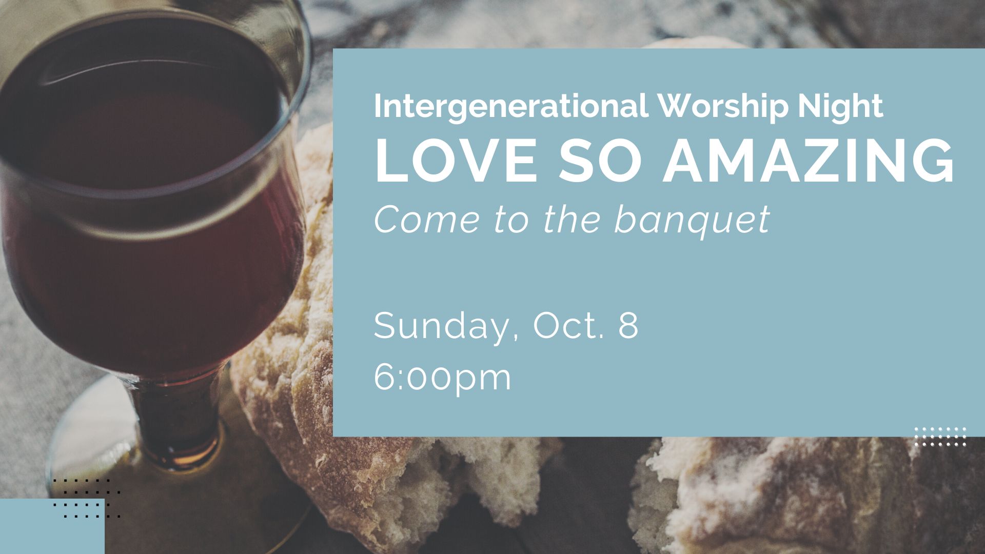 Intergenerational Worship Night