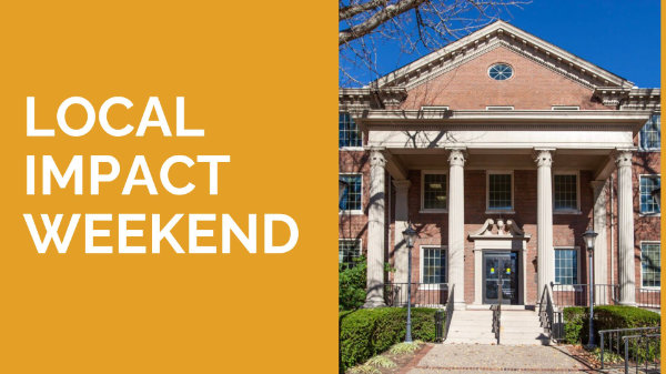 This Weekend is Local Impact Weekend